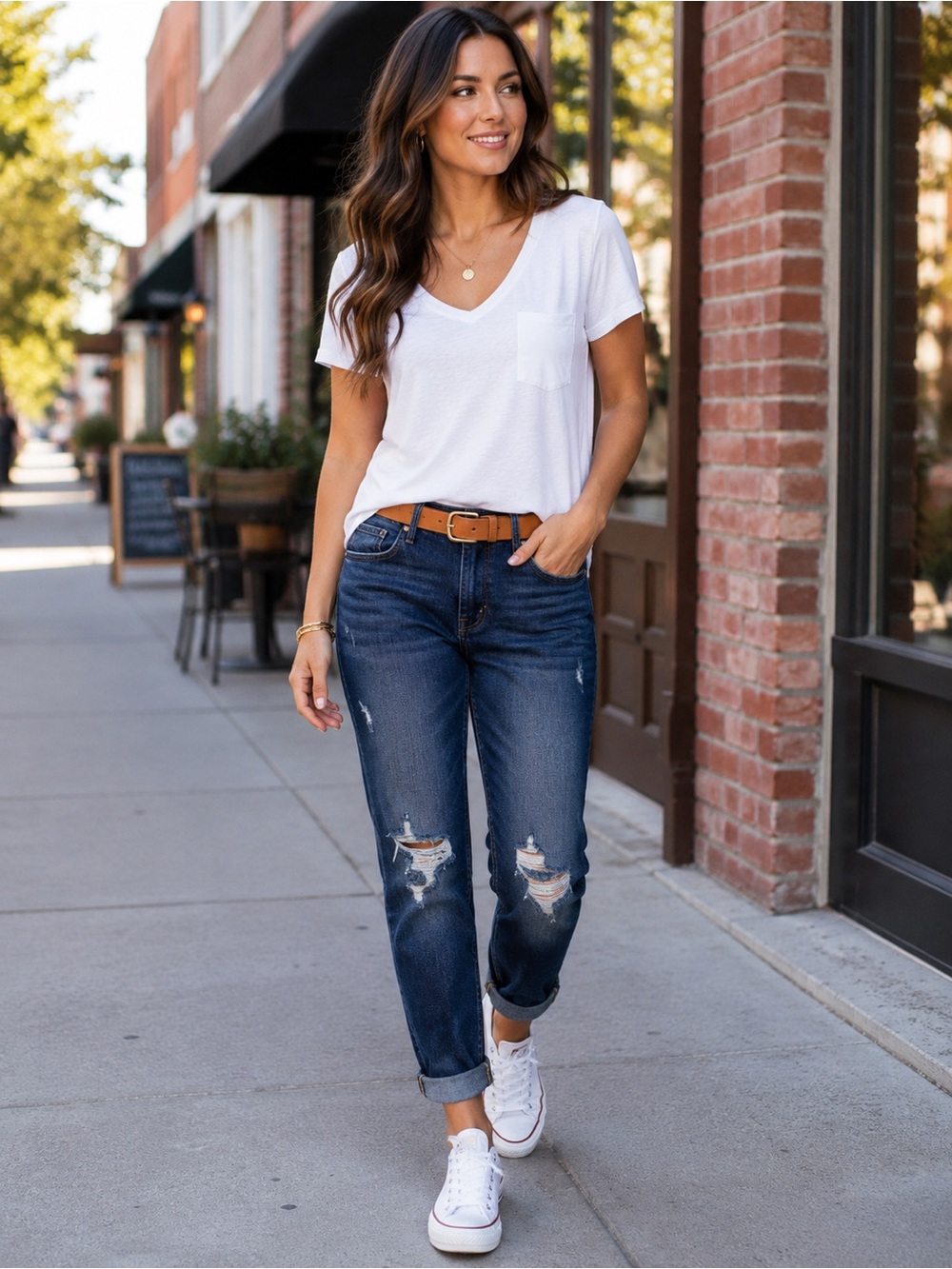 Judy Blue Boyfriend Fit Distressed Jeans Dark Wash Stretch Size 9/29 Y2K Street
